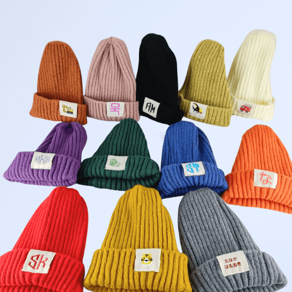 カスタム刺繍のニット帽 | 2枚目